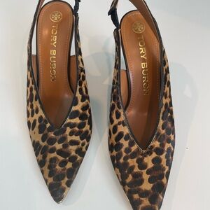 Tory Burch Brown Heeled Shoes